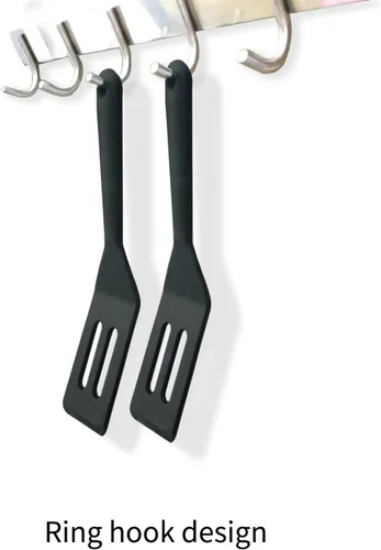 Miniatura 4 de Juego de 2 espátulas de silicona, mini espátulas pequeñas y flexibles para brownie para utensilios de cocina antiadherentes, perfecto para cocinar