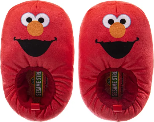 Miniatura 33 de Sesame Street Elmo Cookie Monster - Calcetines para niños y niñas (infantil/niño pequeño)