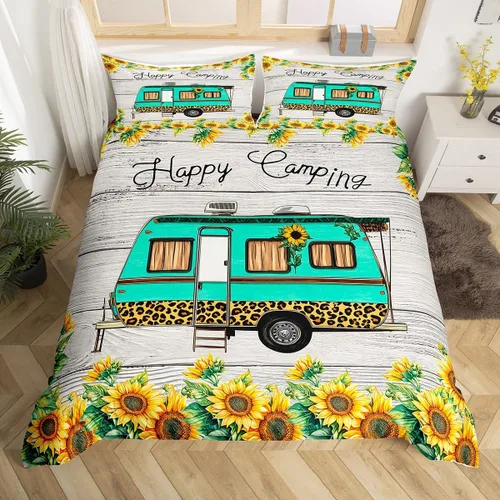 Miniatura 37 de Feelyou Love Gymnastics - Juego de ropa de cama de gimnasia para niñas y niños, ejercicios de suelo, ballet, funda de edredón decorativa de Multi 902