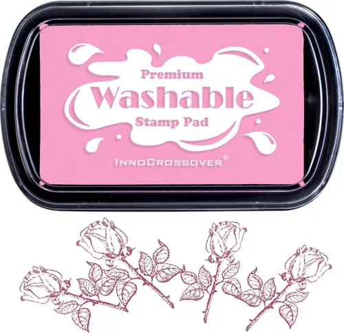 Miniatura 7 de Almohadilla de tinta lavable, las mejores almohadillas de sello para niños, manualidades para niños, kit de huellas de patas, kit de huellas