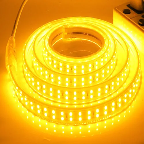 Miniatura 14 de SUYOOULIN Tira de luces LED, alto voltaje AC110V-130V 13 pies/13.1 ft súper brillante 16000LM Waterpoof IP68 2835 180 LEDs/m tiras de luz LED