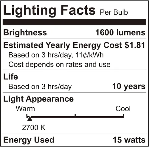 Miniatura 5 de GE Color Select - Bombillas LED de repuesto de 100 W, A19 de uso general (paquete de 2)