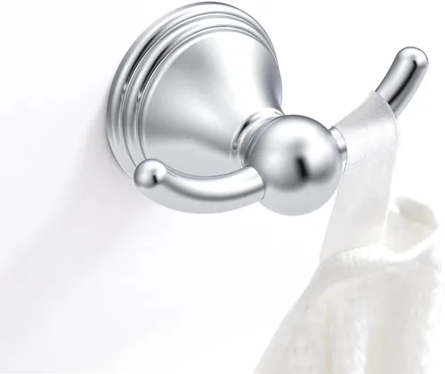 Miniatura 11 de Asidrama Ganchos para toallas de baño, ganchos de bronce aceitado para cocina, ducha, puerta de pared, exquisitos ganchos para bata y toallas, Oil
