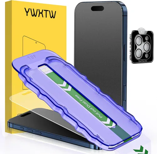 Miniatura 13 de YWXTW Protector de lente de cámara para iPhone 17 Pro, cobertura completa, protector de pantalla de lente de vidrio templado para iPhone 17 Pro