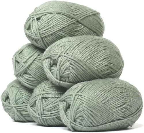 Miniatura 19 de 100% lana pura Superwash de Alpaca Warehouse, juego de 3 madejas (150 gramos) de peso DK - Procedencia directa de Perú - Celestialmente suave