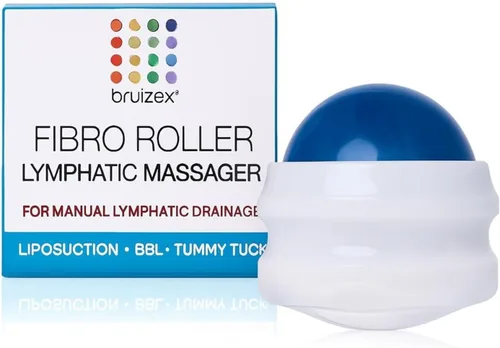 Masajeador de drenaje linfático, bola rodillo de masaje, rodillo corporal de fibro para tratamiento de fibrosis, liposucción, 360 Lipo,