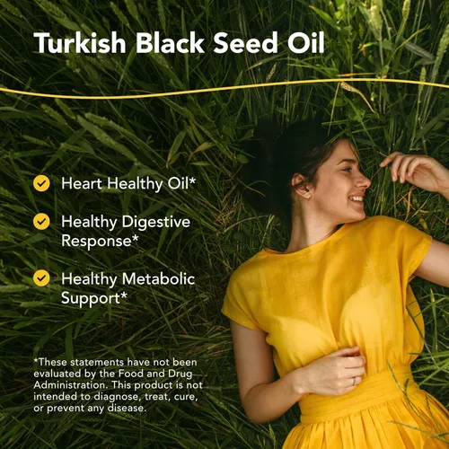 Miniatura 2 de North American HERB & Spice Aceite de semilla negra de 1000 mg – 90 unidades – Hígado, vesícula biliar y función intestinal – Salud cardíaca