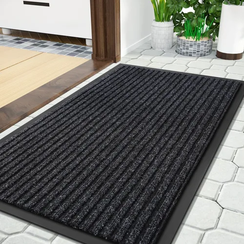 Miniatura 10 de Yimobra Tapete de Bienvenida, Tapetes de Puerta Resistentes y Duraderos para Entrada del Hogar Exterior Interior, Tapete Delantero para Patio