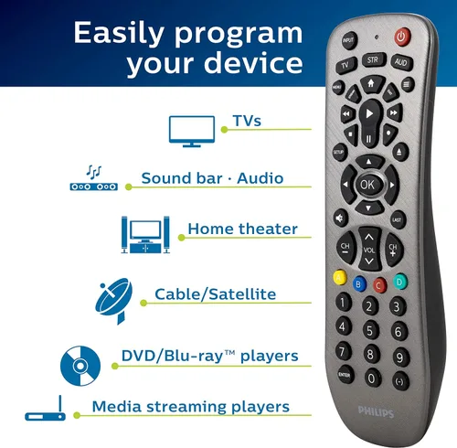 Miniatura 3 de Control remoto Philips universal, para Samsung Dispositivo 3 Graphite