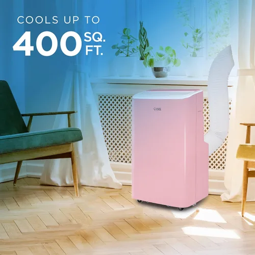 Miniatura 4 de COMMERCIAL COOL Aire acondicionado portátil, deshumidificador y ventilador, aire acondicionado portátil de 9,000 BTU cubre hasta 400 pies cuadrados