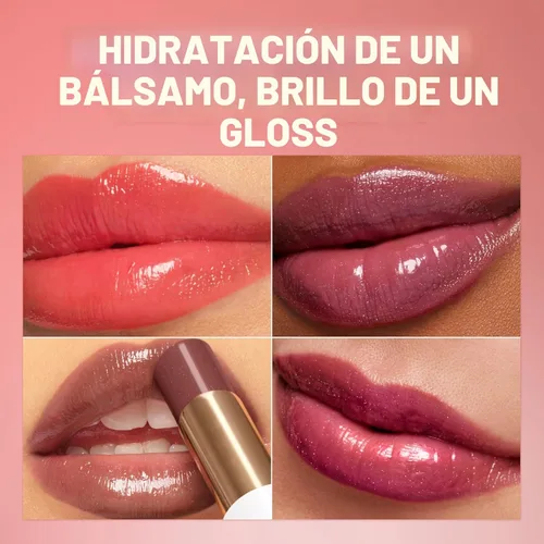 Miniatura 5 de REVLON Bálsamo de brillo de vidrio súper brillante, bálsamo labial teñido brillante transparente, fórmula hidratante con ácido hialurónico, aloe