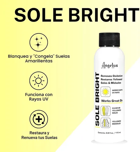 Miniatura 2 de Angelus Sole Bright- Removedor de óxido, 4 oz, Goma, Cleaners y acabados
