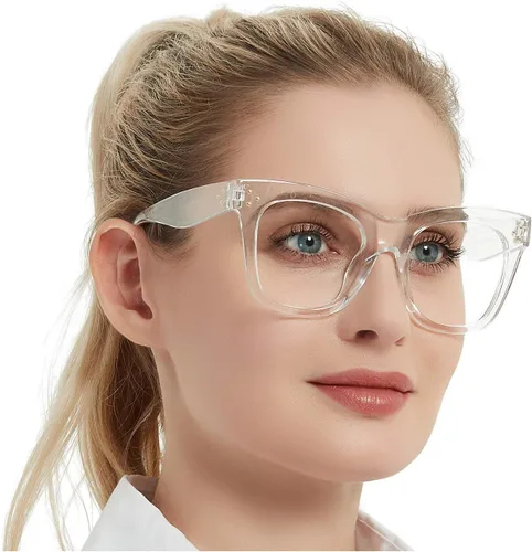 Miniatura 10 de OCCI CHIARI Lentes de lectura anti luz azul para mujeres, lectores de moda, protección UV 0 1.0 1.5 2 2.5 3 3.5 4.0 5.0 6.0 (Demi, 2.5)