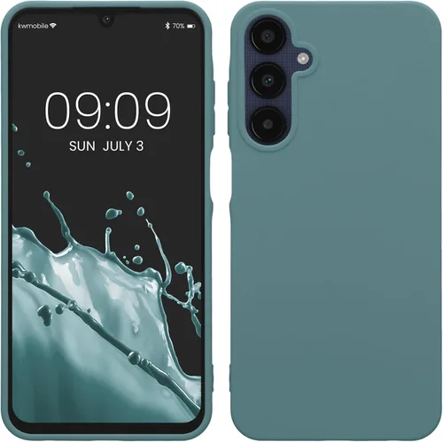Miniatura 140 de kwmobile Funda compatible con Samsung Galaxy A23 4G / 5G - Funda de silicona TPU metálica suave y delgada - Rojo oscuro metálico