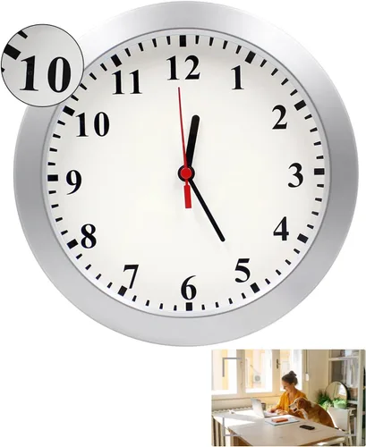 Cámara oculta espía, reloj de pared, cámaras espía de seguridad 1080P con detección de movimiento, cámara de niñera de seguridad interior para