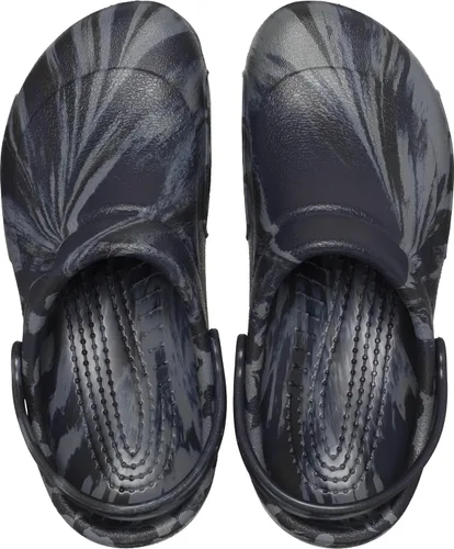 Miniatura 4 de Crocs Zueco unisex para adultos con gráficos Bistro Zapatos de trabajo antideslizantes, Azul Marino profundoMulticolor