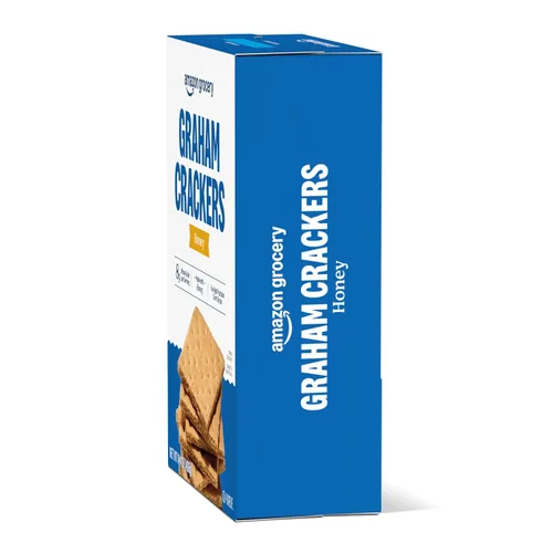 Miniatura 5 de Amazon Grocery, Galletas Graham de Miel, 14.4 onzas (anteriormente Happy Belly, el empaque puede variar)