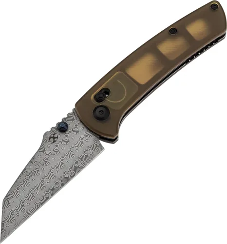 Miniatura 13 de KANSEPT Main Street - Cuchillo plegable de bolsillo, hoja de acero afilada 154CM de 3.36 pulgadas, mango de fibra de carbono de sarga con bloqueo