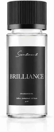 Scentiment Aceite difusor, colección Brilliance Designer | Fragancia para aromaterapia para el hogar, aroma lujoso con notas de azafrán, madera de
