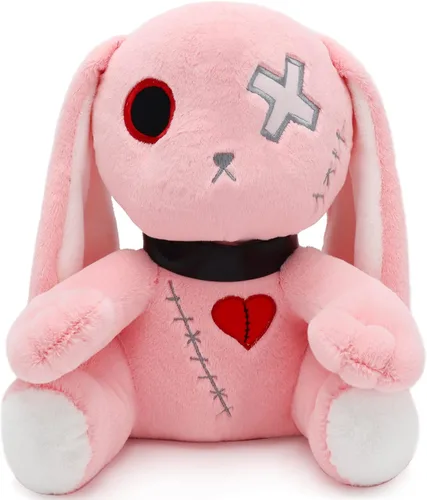 Miniatura 12 de Conejo Gótico de Peluche Conejo de Pascua de Peluche Horror Conejo de Peluche Siniestro Conejo de Peluche Loco Juguetes de Peluche