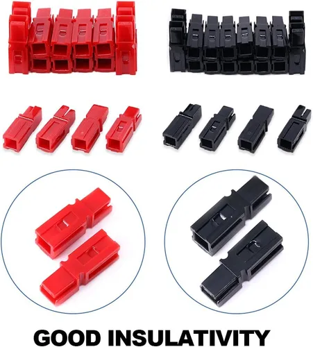 Miniatura 3 de Glarks 20 pares de conectores de terminales de alimentación de desconexión rápida de 30 amperios, conjunto de conectores de alimentación modulares