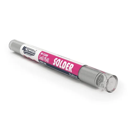 MG Chemicals soldadura con plomo con núcleo de colofonia, 6/4, diámetro de 32 pulgadas, paquete de bolsillo de 6 onzas, 1