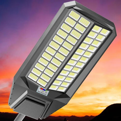 Miniatura 16 de Paquete de 3 Luces Solares para Estacionamiento - Luz Solar de Calle de 8000W 360000LM del Anochecer al Amanecer Luces de Calle con Energía Solar