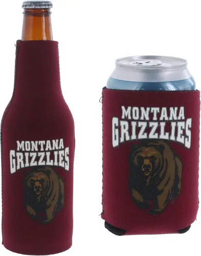 Miniatura 111 de College Team Color Logo Can & Bottle Holder Insulator Beverage Cooler Set
