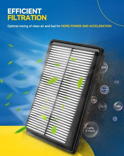Miniatura 4 de PHILTOP Filtro de Aire del Motor CA7351 Reemplazo para Toyota Camry 1992-2001, Avalon 1995-2004, Sienna 1998-2003, Solara 1999-2003, Solara