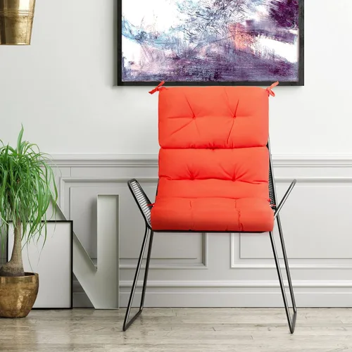 Miniatura 3 de Graffy Cojines para sillas de exterior de 45 x 22 x 4.5 pulgadas, cojín de asiento de respaldo alto con lazos, almohadillas de repuesto impermeables