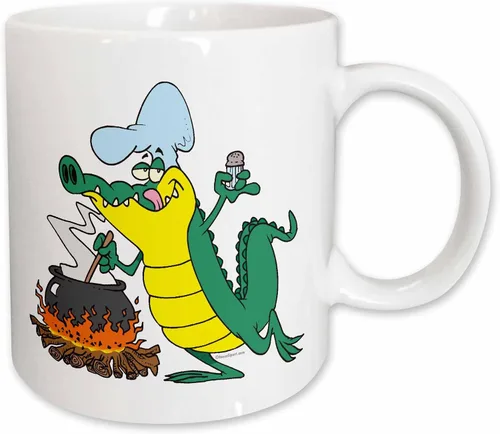 Miniatura 13 de 3dRose Dooni Designs - Tazas, diseño de juguetes al azar, Negro/Blanco