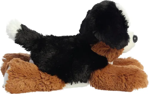 Miniatura 3 de Aurora® Adorable Mini Flopsie™ Bernie Mountain Dog™ Animal de peluche - Compañeros Mini Listos para Aventuras Juguetonas - para Niños de Todas
