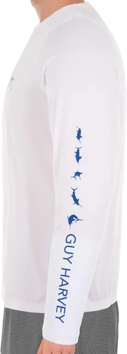Miniatura 3 de Guy Harvey Camisa de manga larga para hombre con protección solar UPF 50+