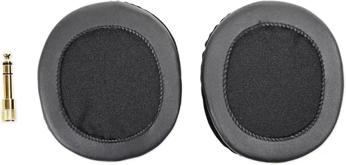 Miniatura 8 de Rockville Auriculares DJ con cable de bobina desmontable, caso+almohadilla extra (DJ1500) Includes Hard Case, Extra Ear Pads, Gold-Plated 1/4