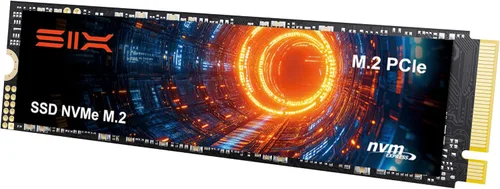 SIX NVME X7400 M.2 SSD PCIe 4.0-512GB m.2 2280 ssd, lectura hasta 5000MB/s para juegos PS5 expansión de almacenamiento de memoria con disipador de