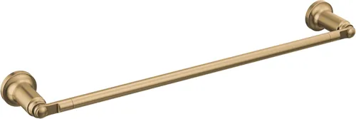 Delta Saylor 73518-CZ - Toallero de 18 pulgadas para baño, color bronce champán, toallero de pared para baño, soporte para toallas de pared