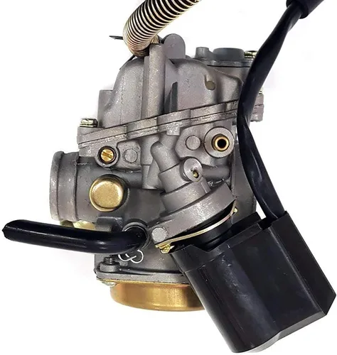 Miniatura 5 de Carburador GY6 50CC 49CC 80C para ciclomotor scooter de 4 tiempos 139QMA 139QMB Taotao Kymco con kit de filtro de aire del colector de admisión