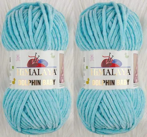 Miniatura 46 de Himalaya Dolphin 80301 - Ovillo de lana para tejer, 2 madejas, 264 yardas, 2 x 3.53 oz (80301)