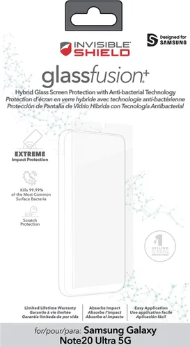 Miniatura 3 de ZAGG Invisbleshield Glass Fusion Plus Samsung Phone Screen Protector