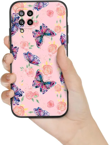 Miniatura 42 de Funda para Galaxy A51 5G (no compatible con la versión A51 4G) con correa de cordón, para niñas y mujeres, diseño lindo de anime, funda de silicona