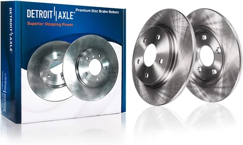 Miniatura 6 de Detroit Axle - Kit de frenos para Hyundai Sonata 2011-2015 Kia Optima 2013-2016, Rotores de freno de disco Pastillas de freno de cerámica 2014