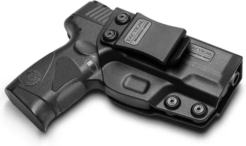 Miniatura 2 de Tactical Scorpion Gear Polímero oculto (IWB) Inclinación y retención Funda interior de los pantalones: se adapta a Taurus Millennium G2 PT111