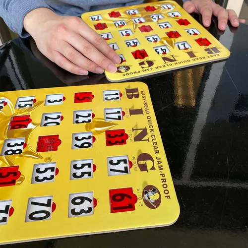 Miniatura 8 de MR CHIPS Tarjetas de bingo deslizantes con ventana deslizante, fácil de leer, de rápida transparencia, con impresión grande, con ventanas 25 tarjetas