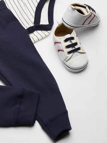 Miniatura 3 de Little Treasure - Conjunto de mameluco, pañalero y pantalón unisex de algodón para bebé