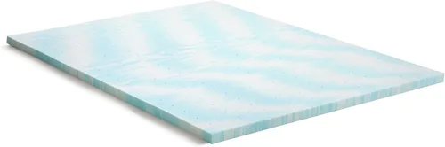 Miniatura 4 de Linenspa Cubrecolchón de Espuma Viscoelástica con Remolinos de Gel de 2 Pulgadas – Infusión de Gel Refrescante – Cubrecolchón para Aliviar la Gel