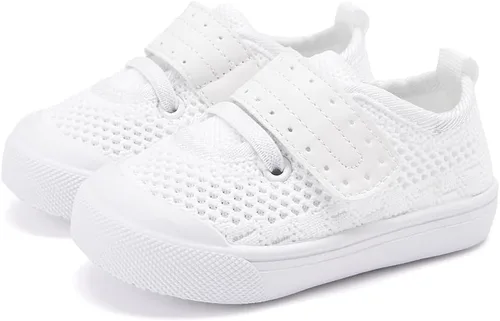 Miniatura 65 de BMCiTYBM Zapatos de bebé para niños pequeños, zapatillas de malla transpirable antideslizantes