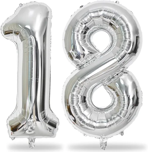 Miniatura 36 de Globos morado pastel de número 12, 40 pulgadas, globos gigantes de aluminio, de mylar, número 1 y 2, para niñas de 12 años, globos lilas