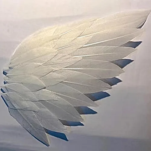 Miniatura 6 de 50 plumas de ganso naturales, plumas artesanales de 2 a 3 pulgadas para centros de mesa, plumas coloridas a granel para fiestas de Gatsby, vestidos