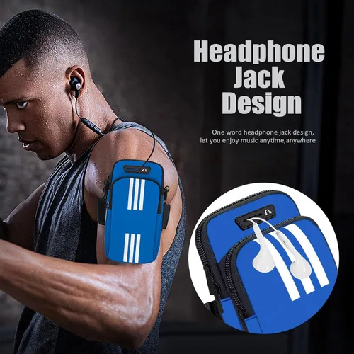 Miniatura 6 de Soporte de teléfono para brazalete de correr, bolso cruzado pequeño para mujeres, hombres y niños, iPhone 11, 12, 13, 14, 15, 16, 17 Pro Max Xs 16e