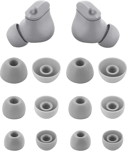 Miniatura 11 de ALXCD Almohadillas de espuma compatibles con Beats Studio Buds, S, M, L, 3 tamaños, 6 pares de auriculares de espuma viscoelástica suave, Negro